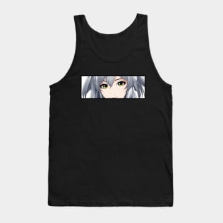 Lewd Anime Character Smile Face Tank Top